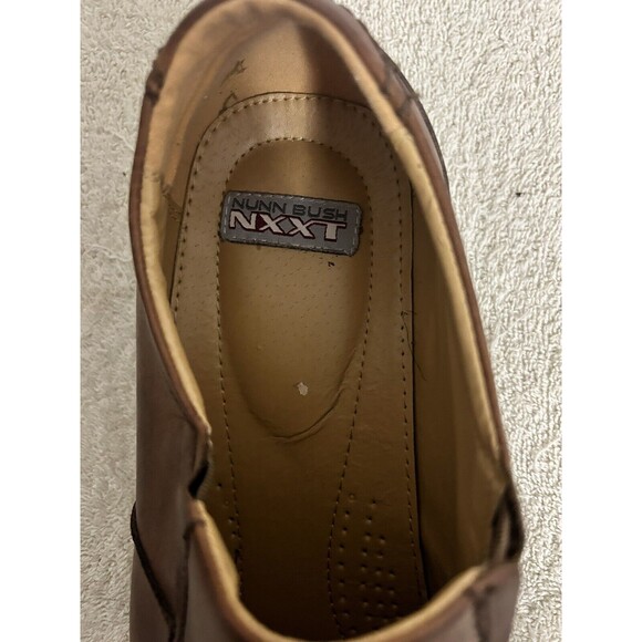 Nunn Bush Men\'s Size 10.5M Brown Genuine Leather Loafer Shoes Style 89064-200 main image 4